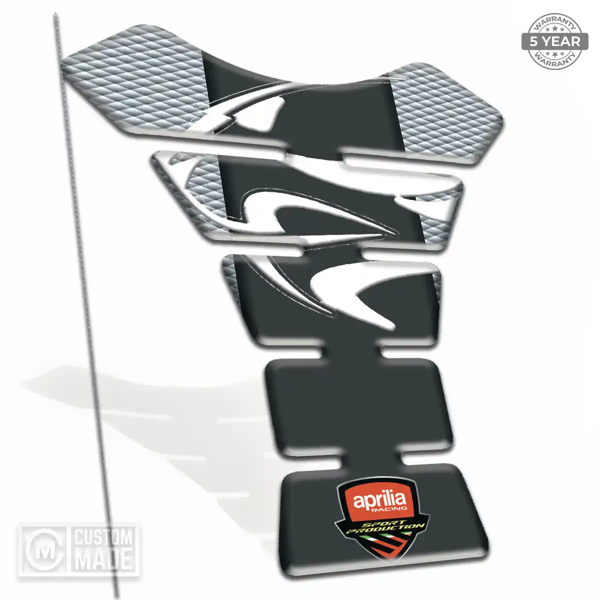 Aprilia Tank Pad Fuse Motorcycle Sleek Style