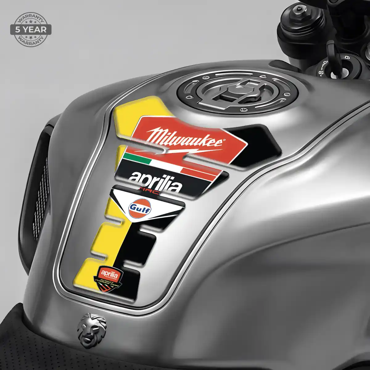Aprilia Tank Pad Guard Refined Design