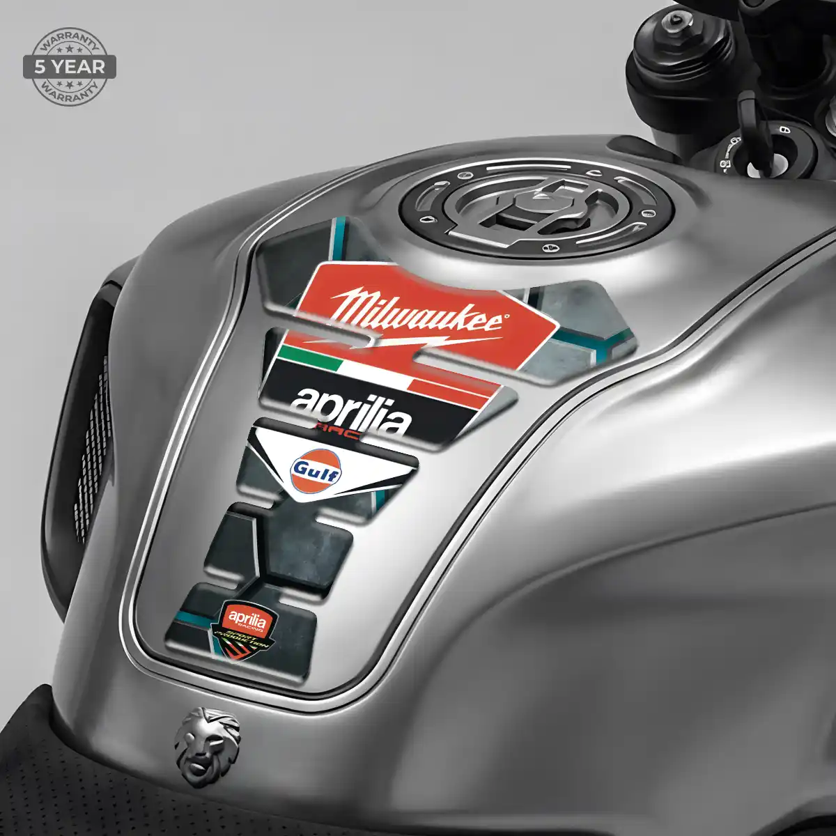 Aprilia Tank Pad Protector Motorbike Sleek Style
