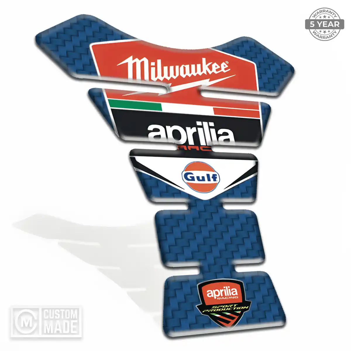 Aprilia Tank Pad Protector Resin Elite