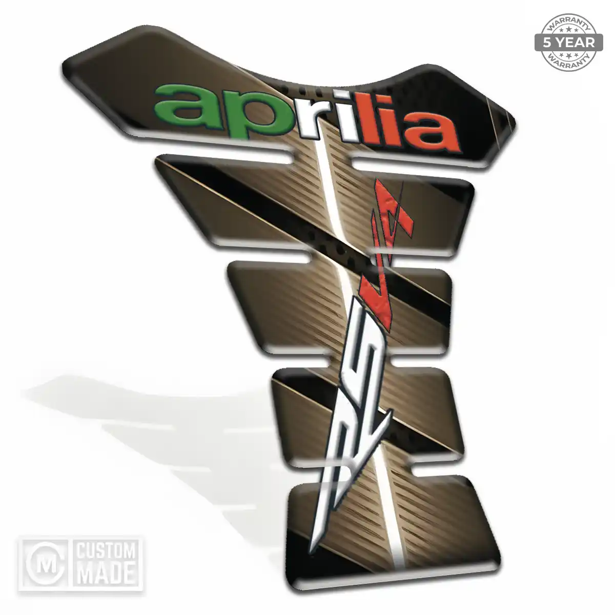 Aprilia Tank Pads Fuse Motorbike Elite Finish