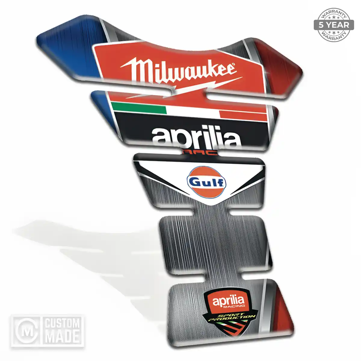 Aprilia Tank Pads Guards Motorcycle Sleek Style