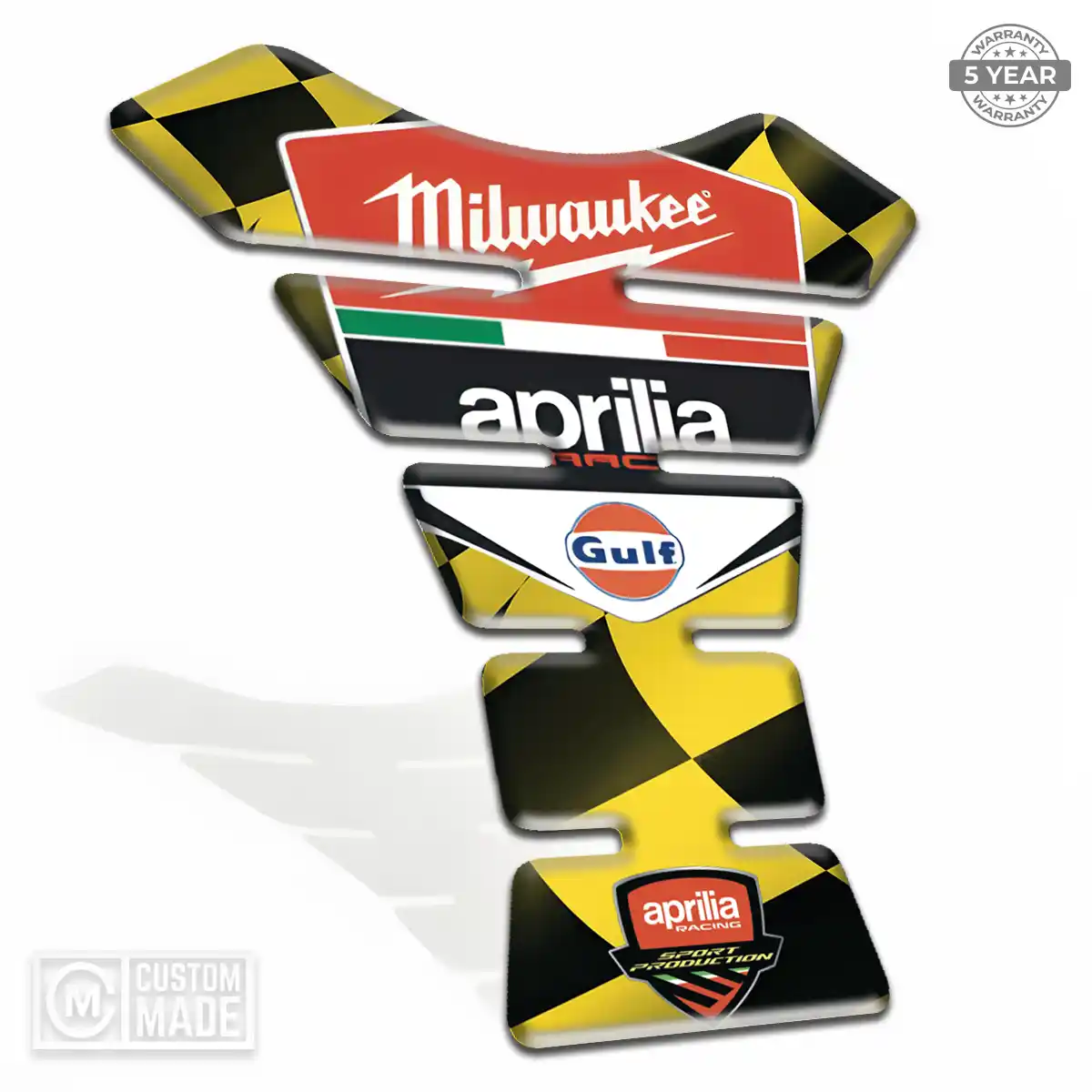 Aprilia Tank Pads Motorbike Resin Elite