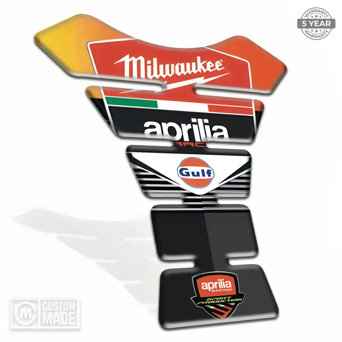 Aprilia Tank Protector Refined Design