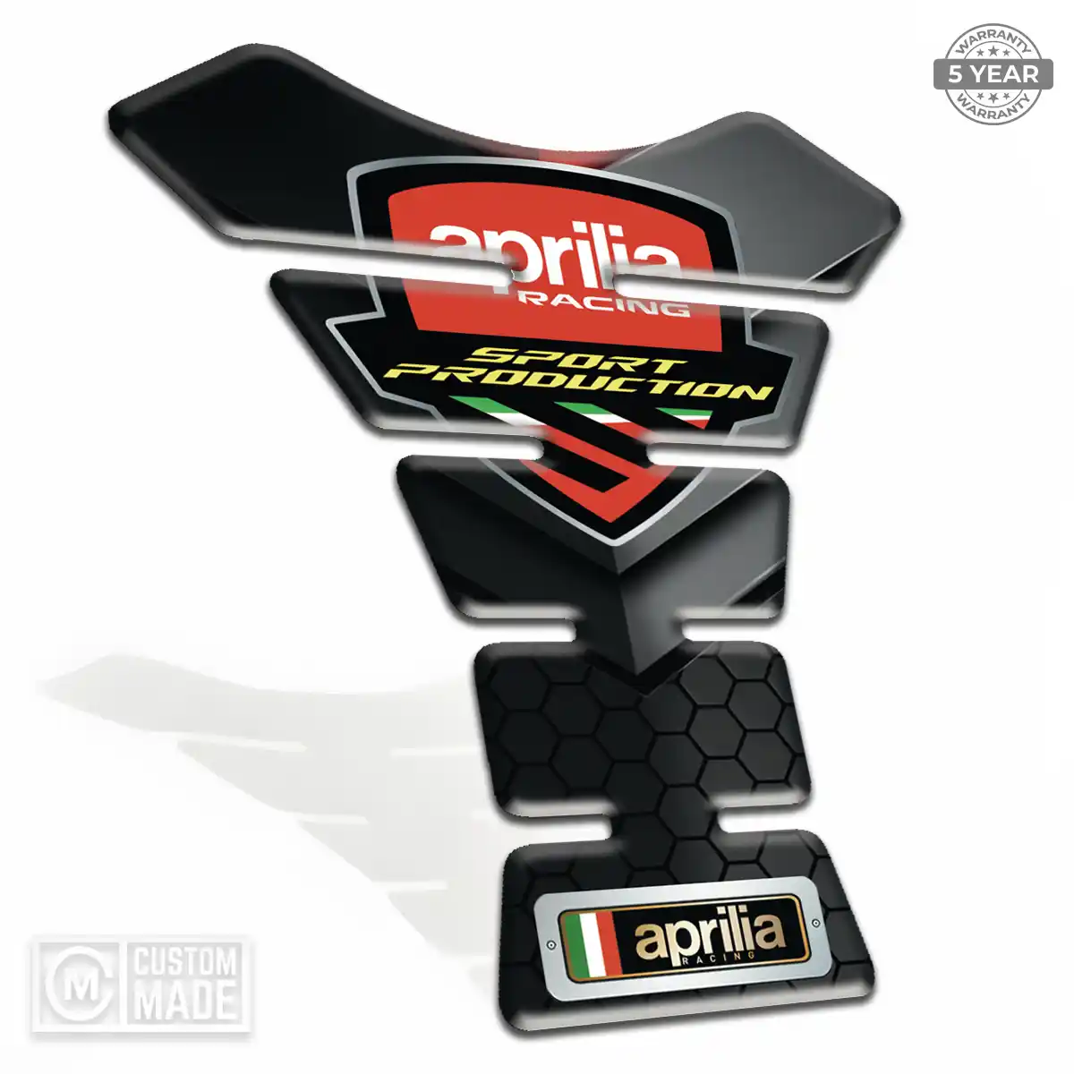 Aprilia Tank Sticker Elite Finish