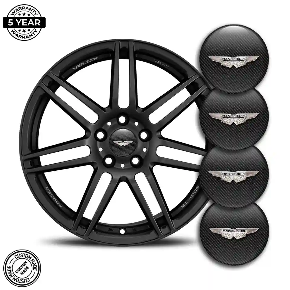 Aston Martin Domed Sticker Stylish Design