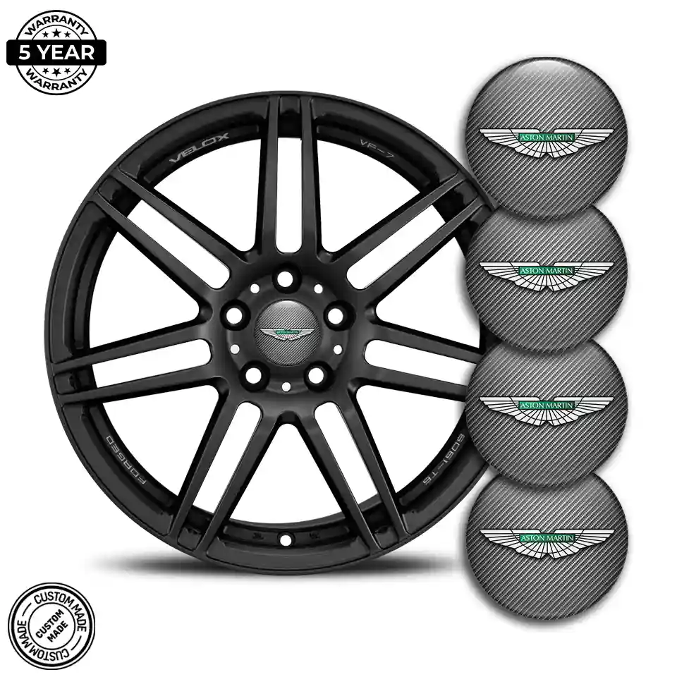 Aston Martin Silicone Sticker Stylish Design