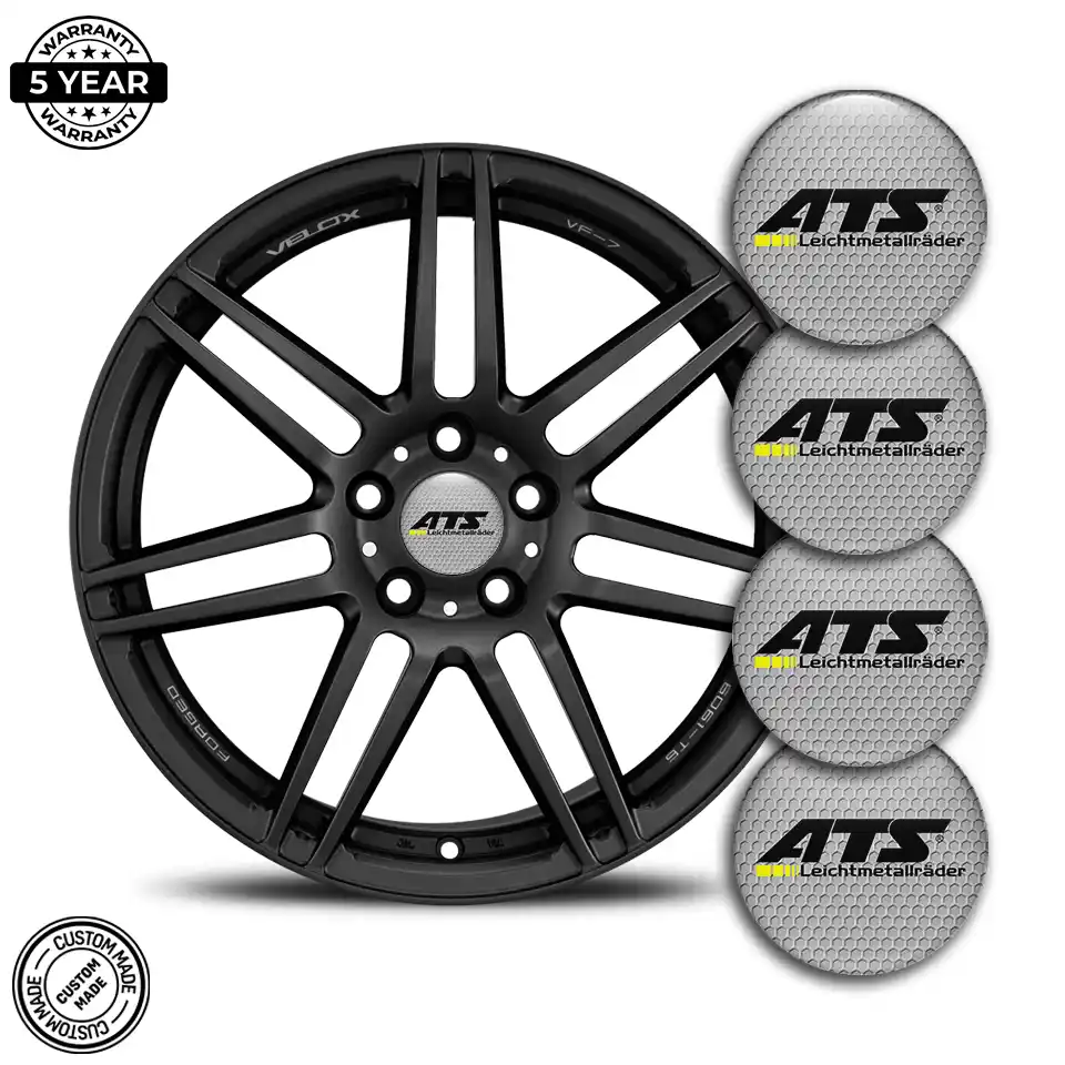 ATS Badge Emblems Center Cap Stylish Design