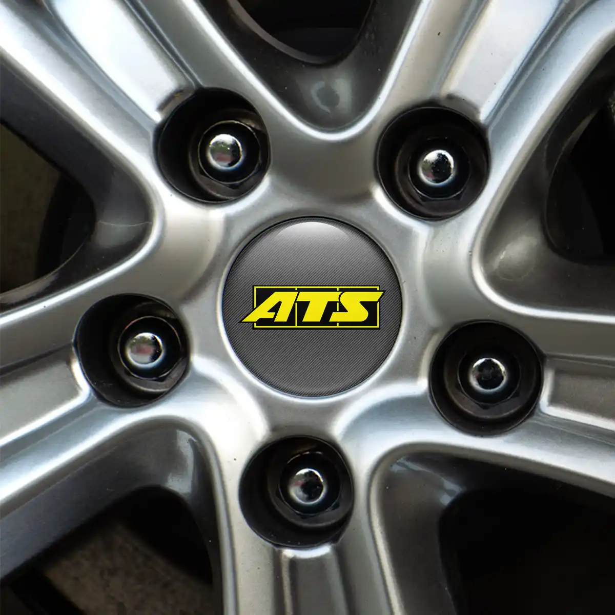 ATS Emblem Wheel Center Caps Stylish Design