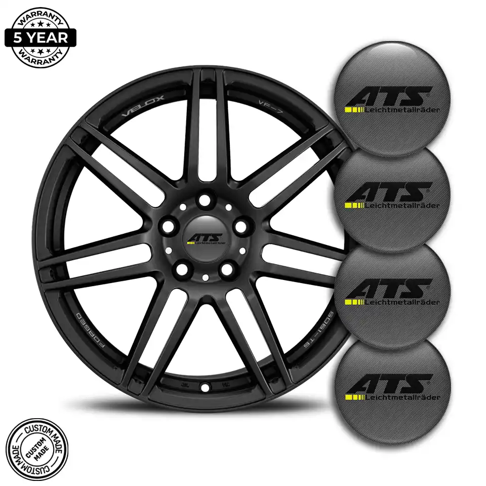 ATS Logo Silicone Badge Self-Adhesive High Quality