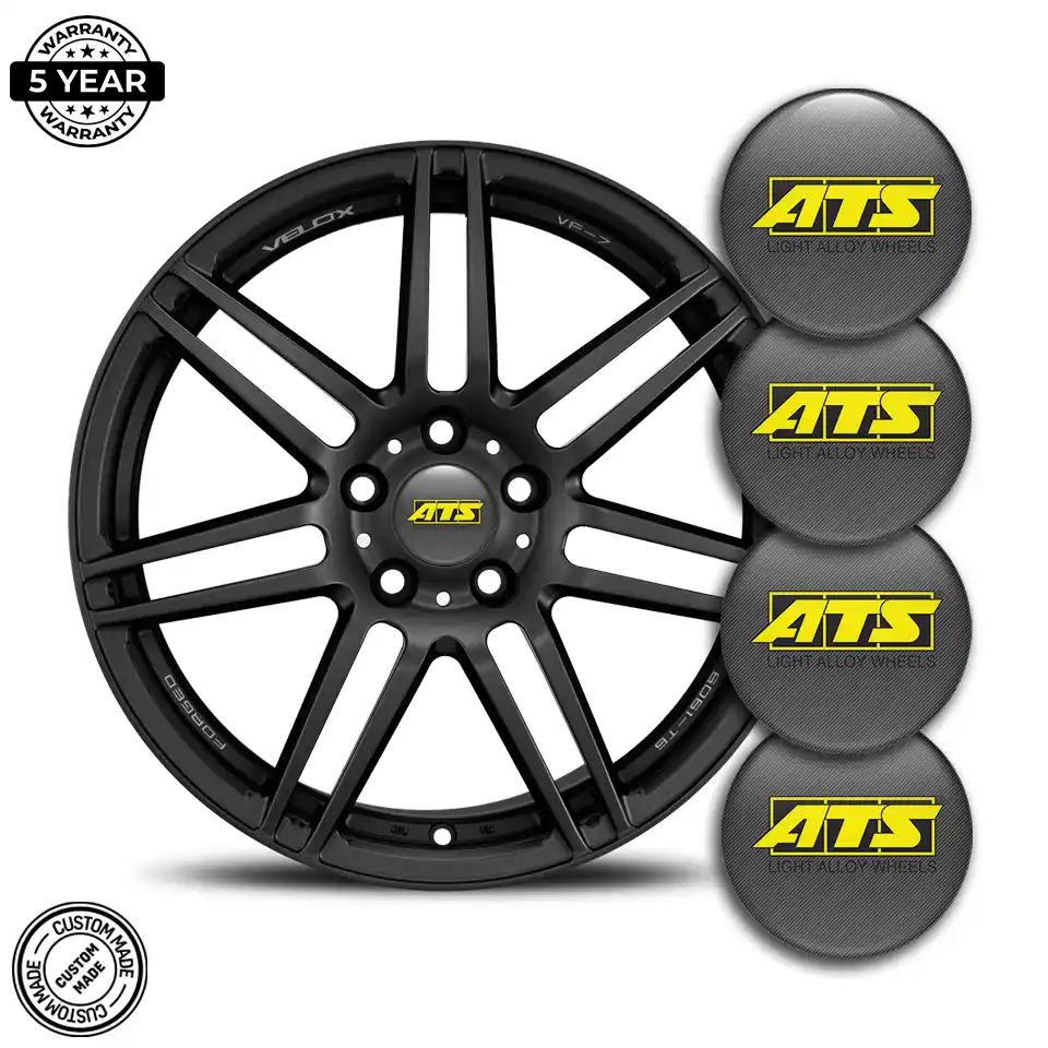 ATS Logo Silicone Sticker Self-Adhesive High Quality