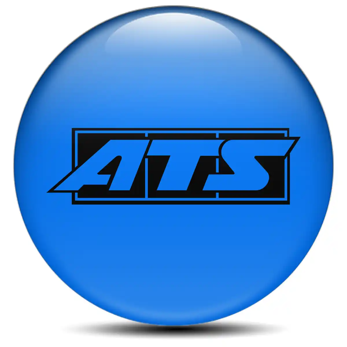 ATS Logo Silicone Sticker Self-Adhesive Stylish Design