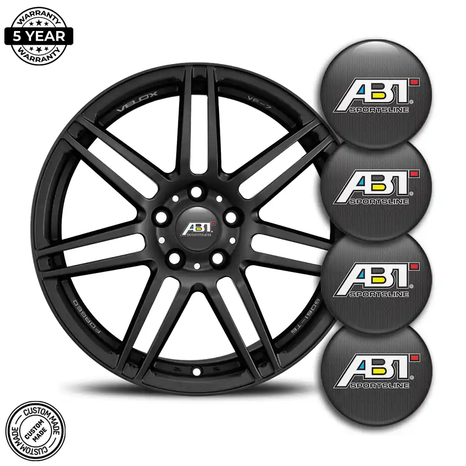 Audi ABT Badge Emblems Center Cap Premium Edition