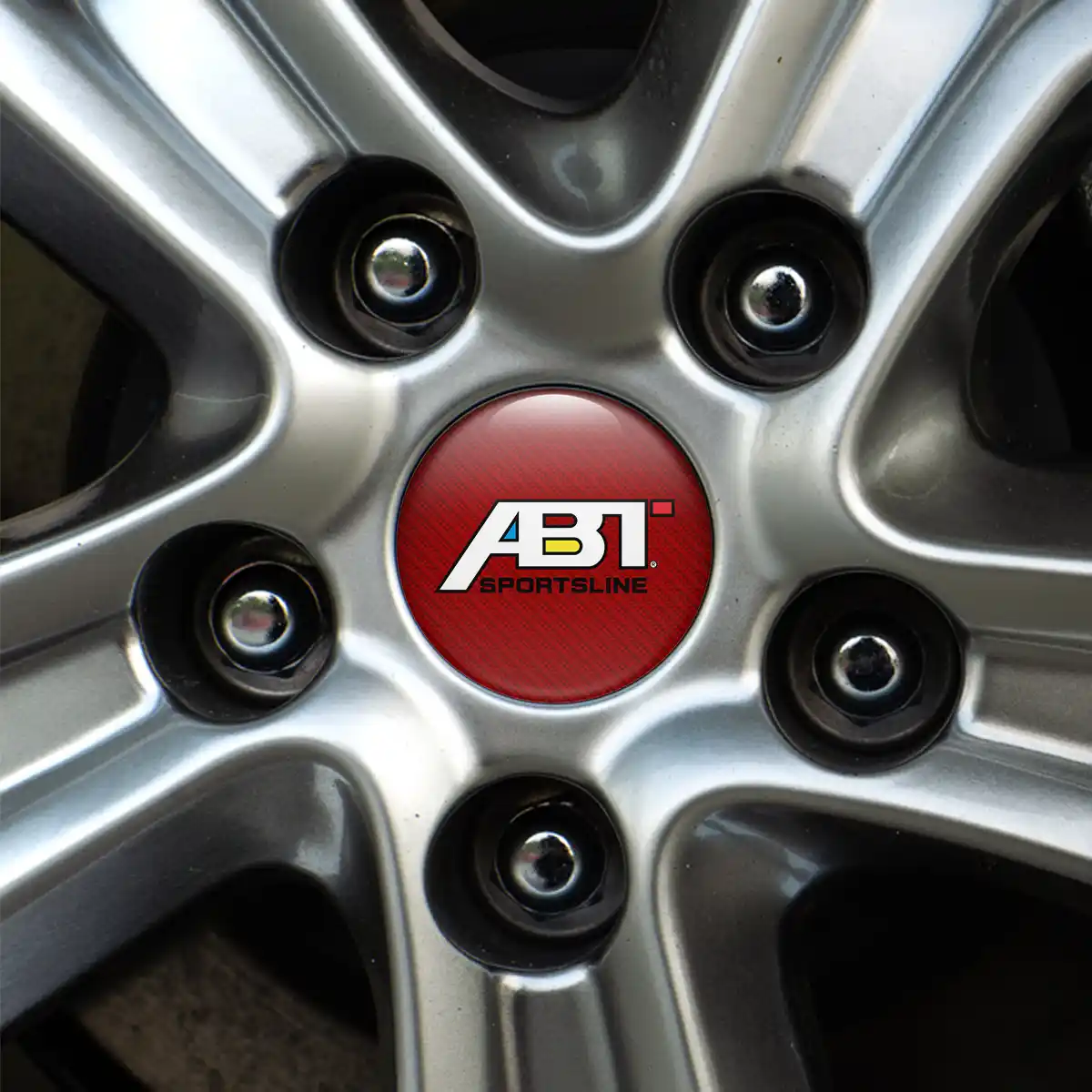 Audi ABT Domed Emblem Stylish Design
