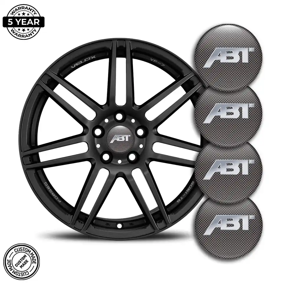 Audi ABT Domed Sticker High Quality