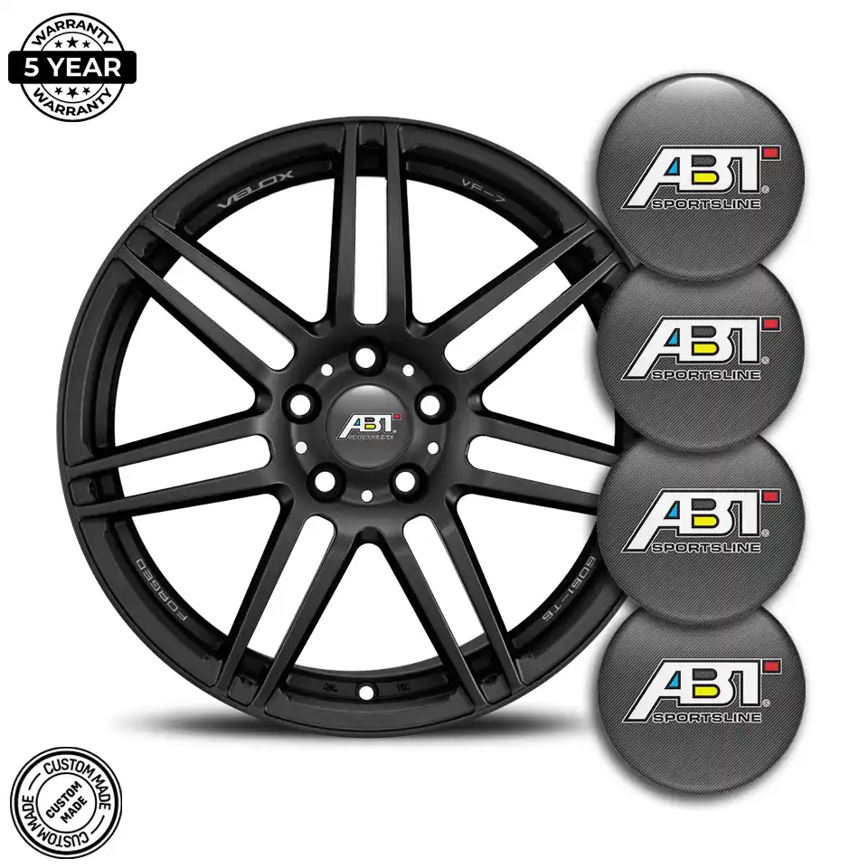 Audi ABT Emblem Badge Self-Adhesive High Quality