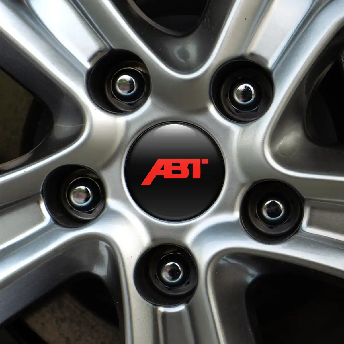 Audi ABT Emblem Badge Self-Adhesive Stylish Design
