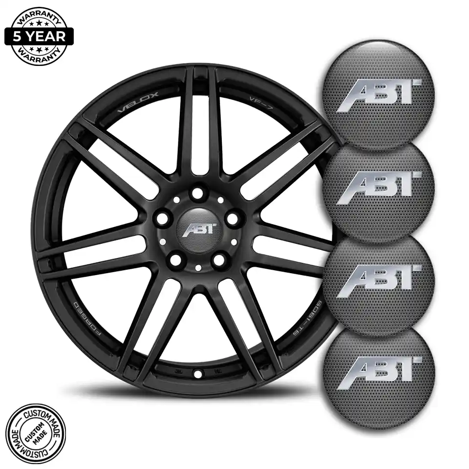 Audi ABT Emblem Center Hup Cap Stylish Design