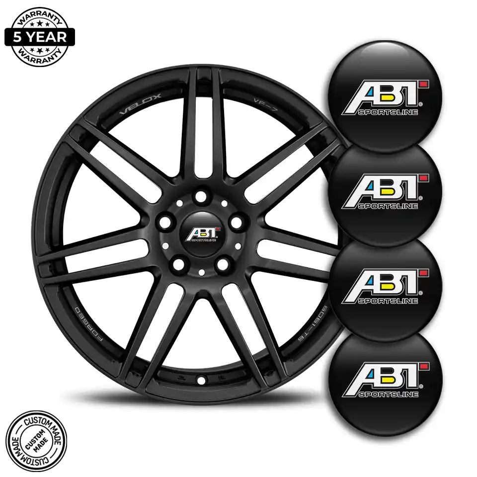 Audi ABT Emblem Epoxy Self-Adhesive High Quality
