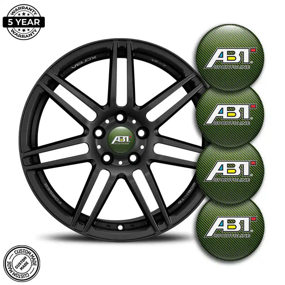 Audi ABT Emblem Wheel Center Caps High Quality