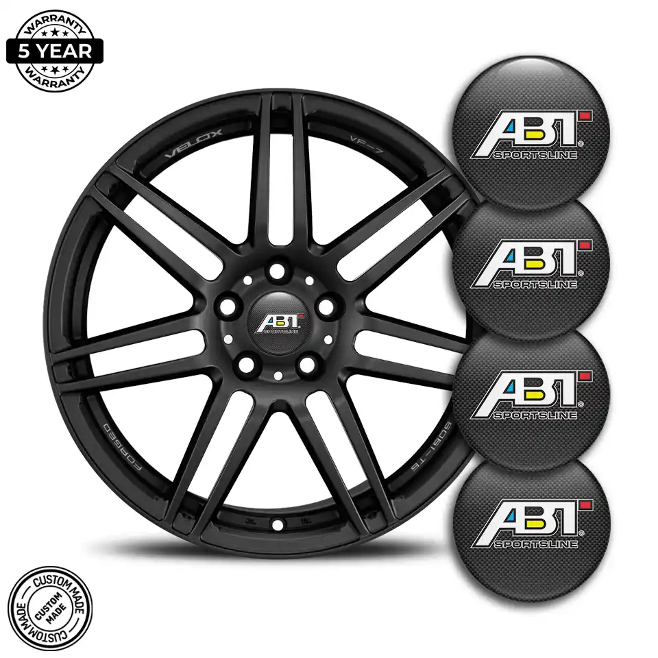 Audi ABT Logo Silicone Badge Premium Edition
