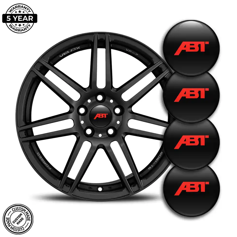 Audi ABT Logo Silicone Emblem Premium Edition