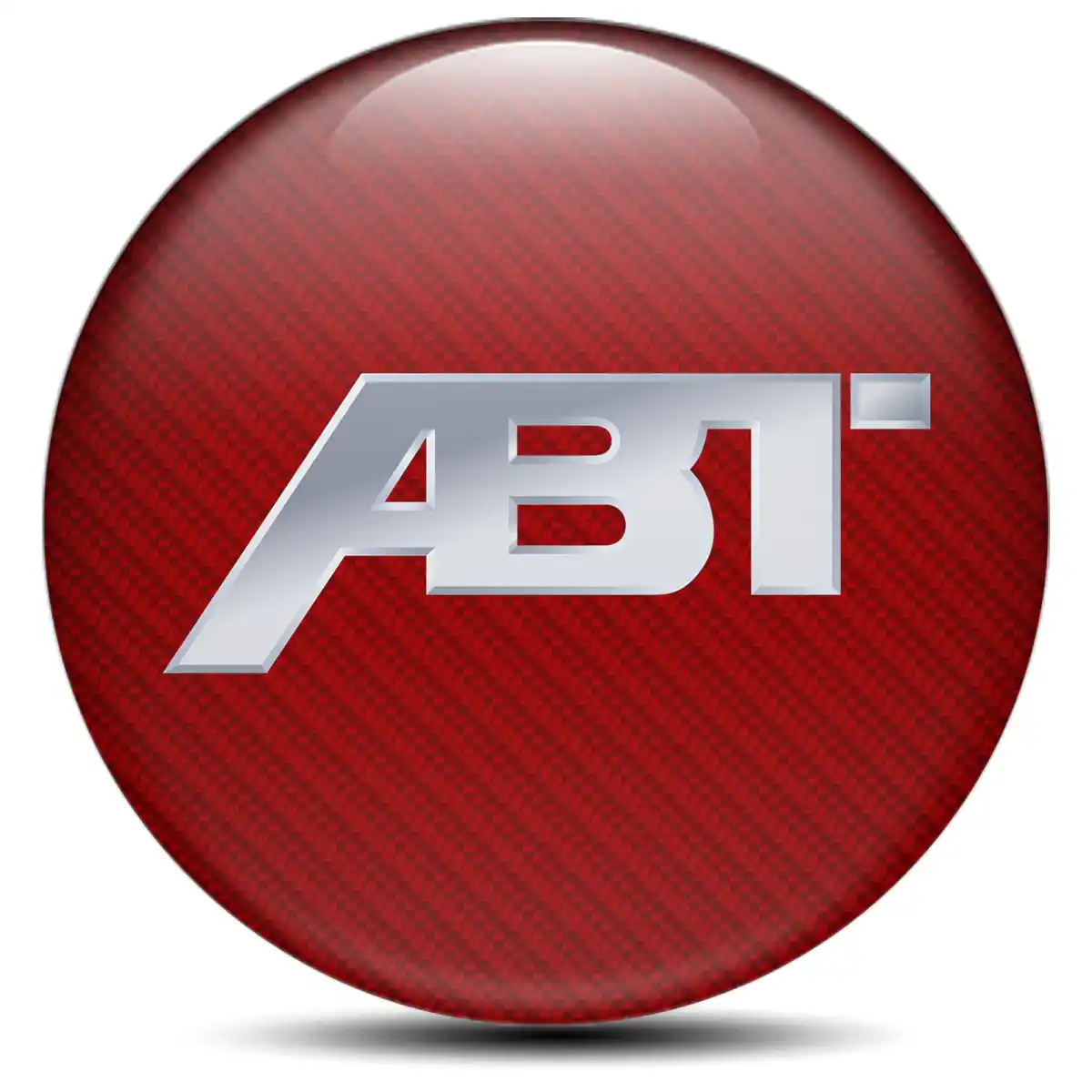 Audi ABT Logo Silicone Sticker Self-Adhesive Stylish Design