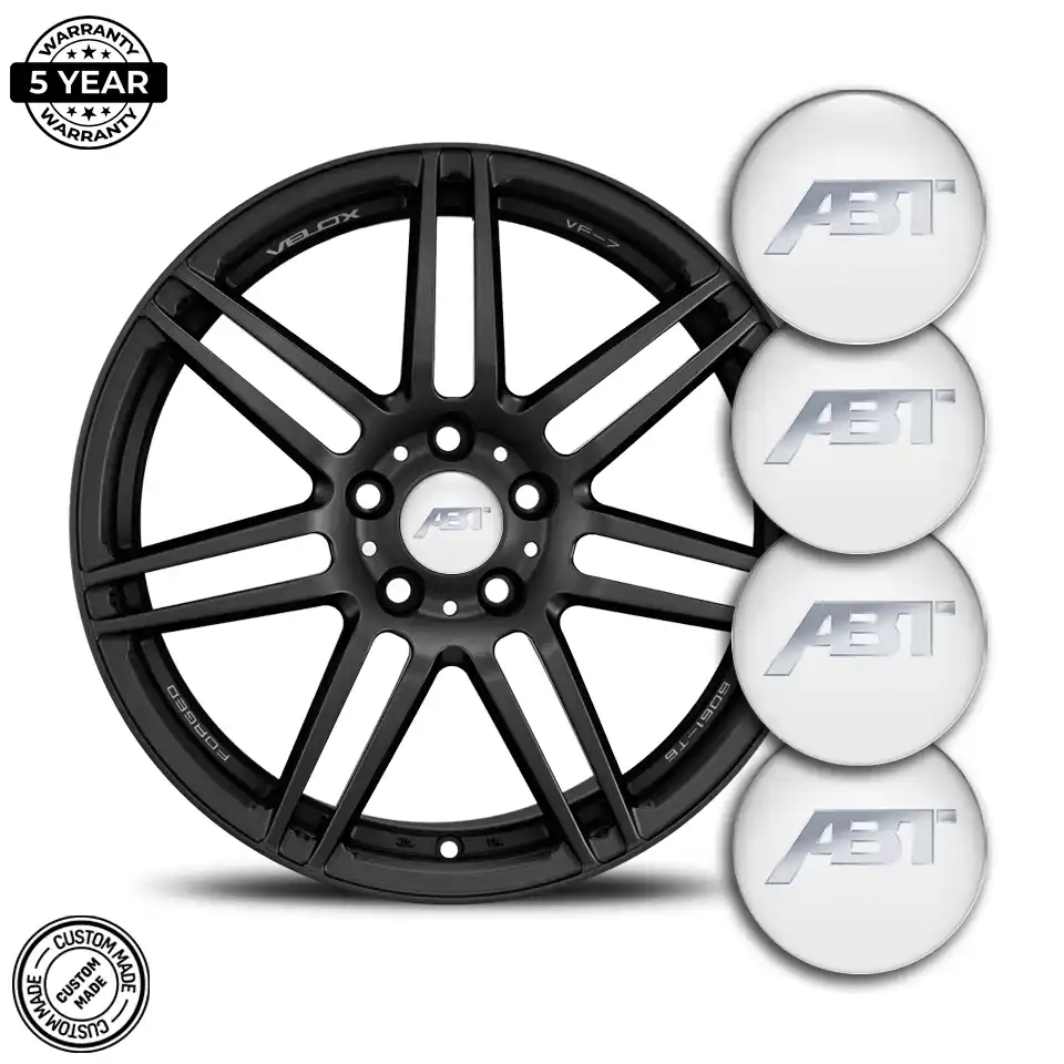 Audi ABT Sticker Epoxy 3D Gel Stylish Design
