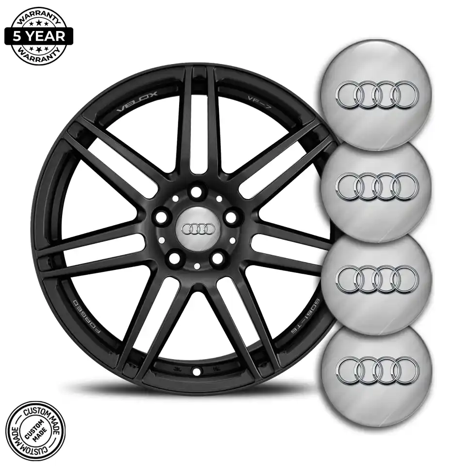 Audi Badge Emblems Center Cap High Quality