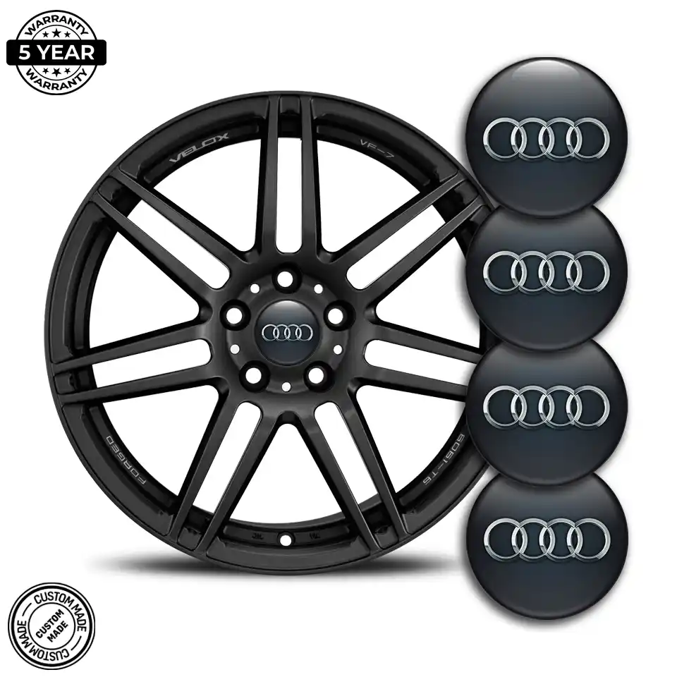Audi Badge Emblems Center Cap Luxury Edition