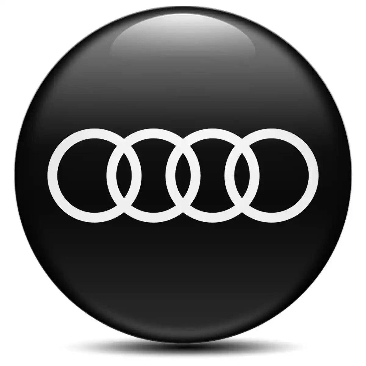 Audi Badge Emblems Center Cap Stylish Design