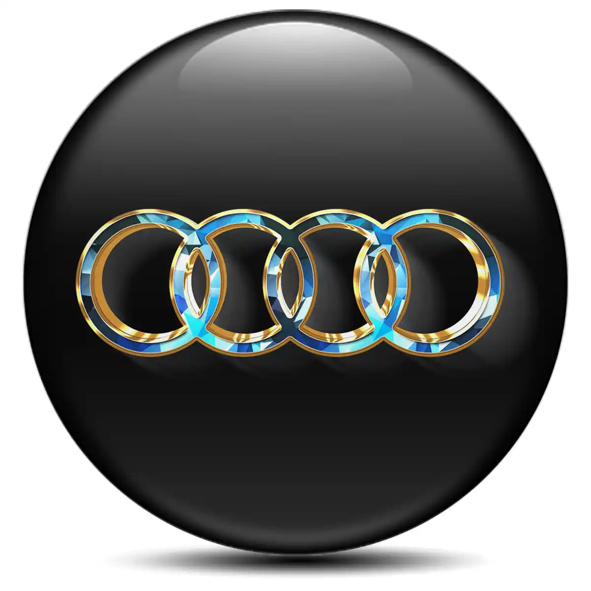 Audi Domed Emblem Branded Edition