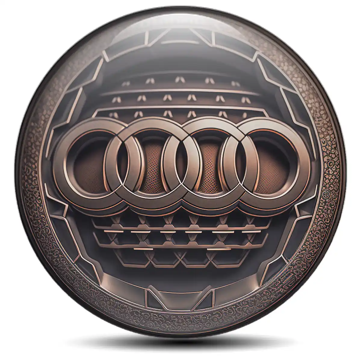 Audi Domed Emblem Interior Design