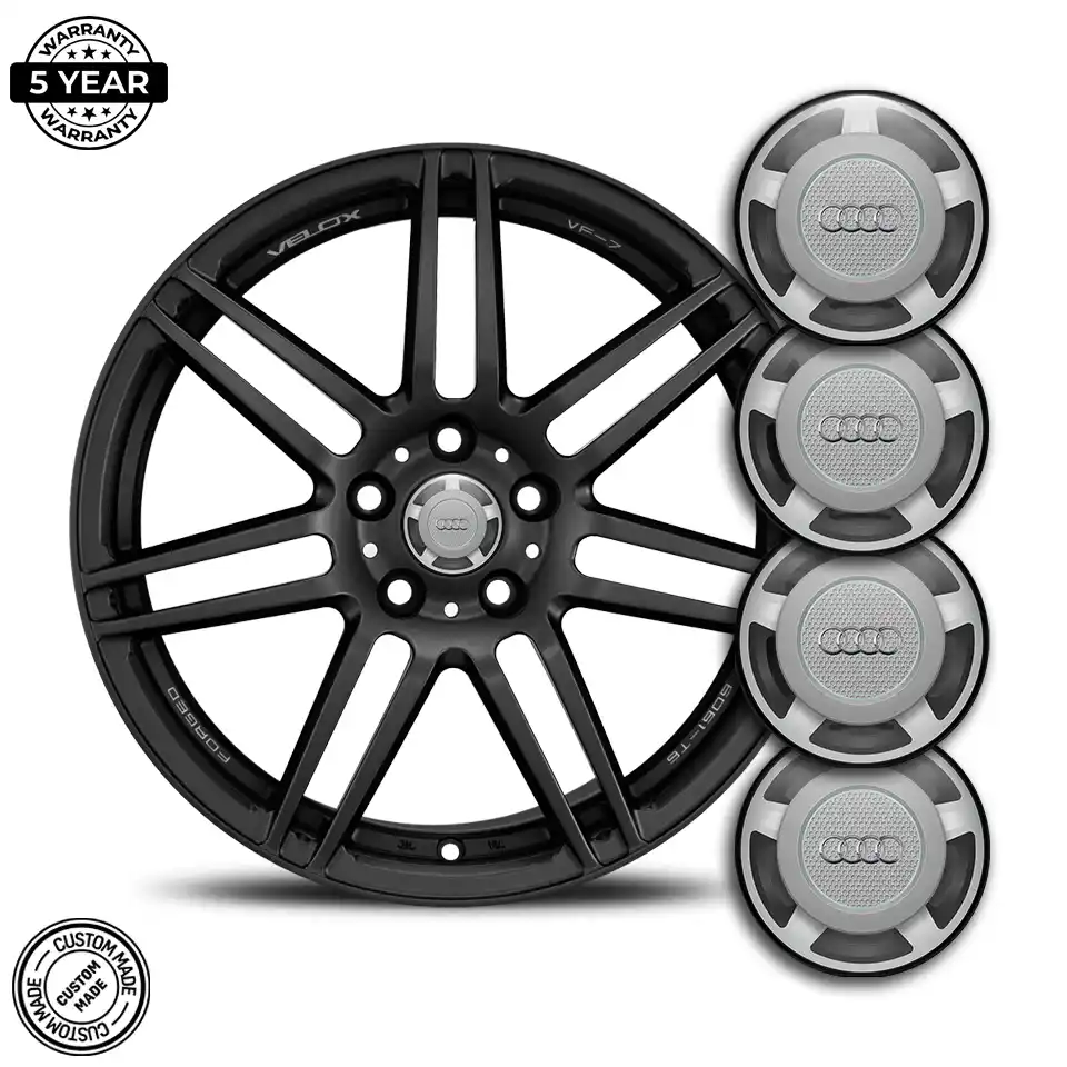Audi Domed Emblem Premium Resin