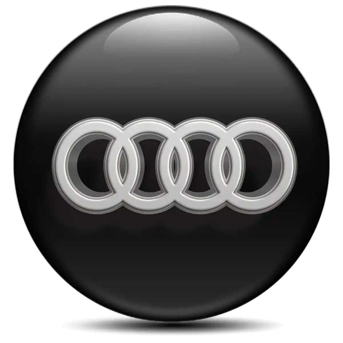 Audi Domed Emblem Self-Adhesive Interior Design