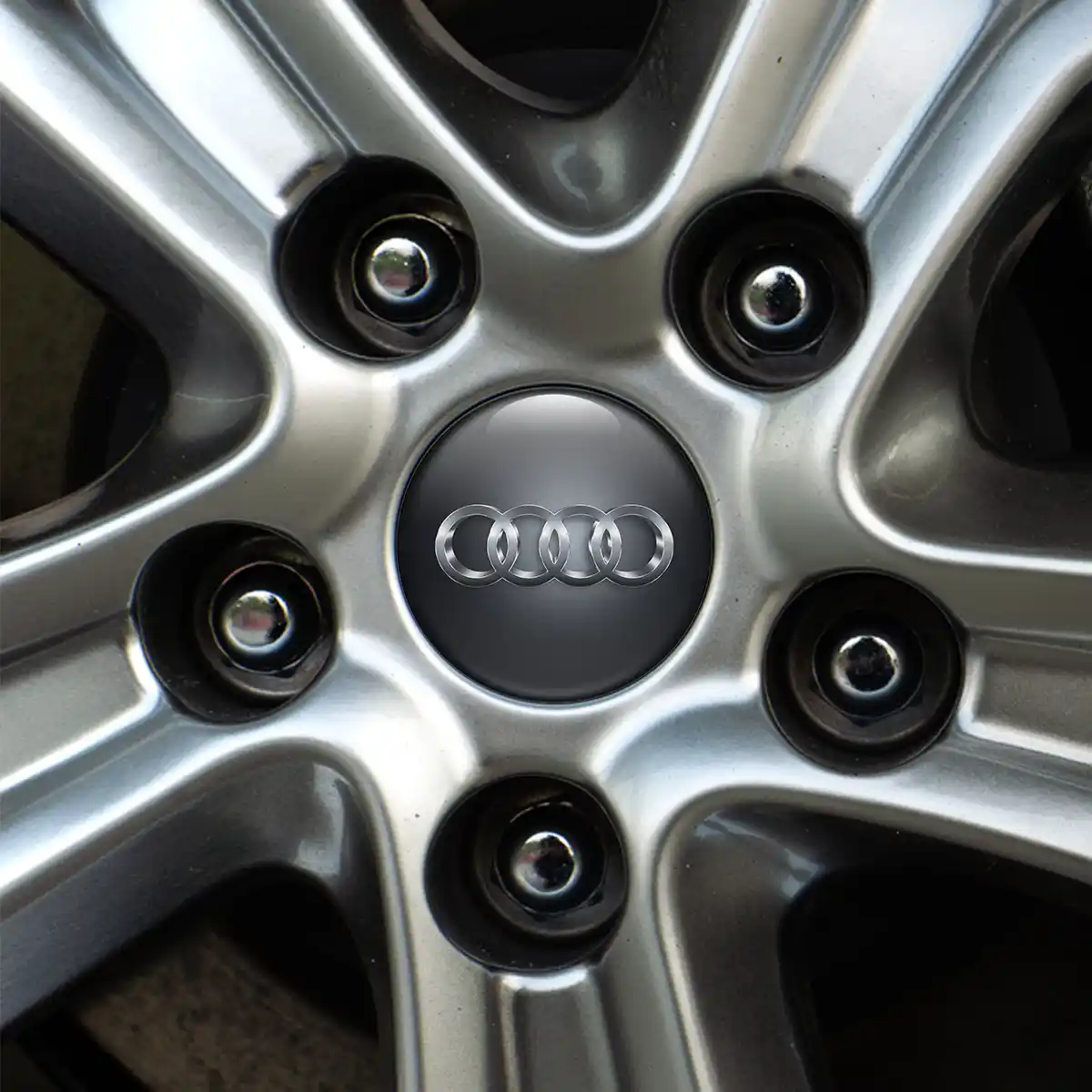 Audi Domed Emblem Self-Adhesive Limited Edition