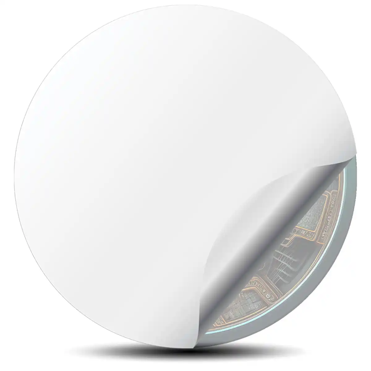 Audi Domed Emblem Self-Adhesive Premium Resin