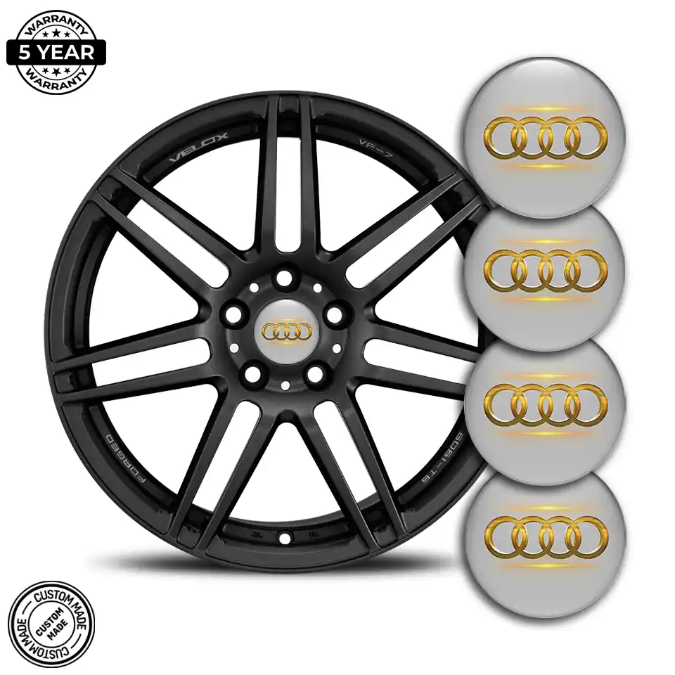 Audi Emblem Badge Self-Adhesive Branded Edition