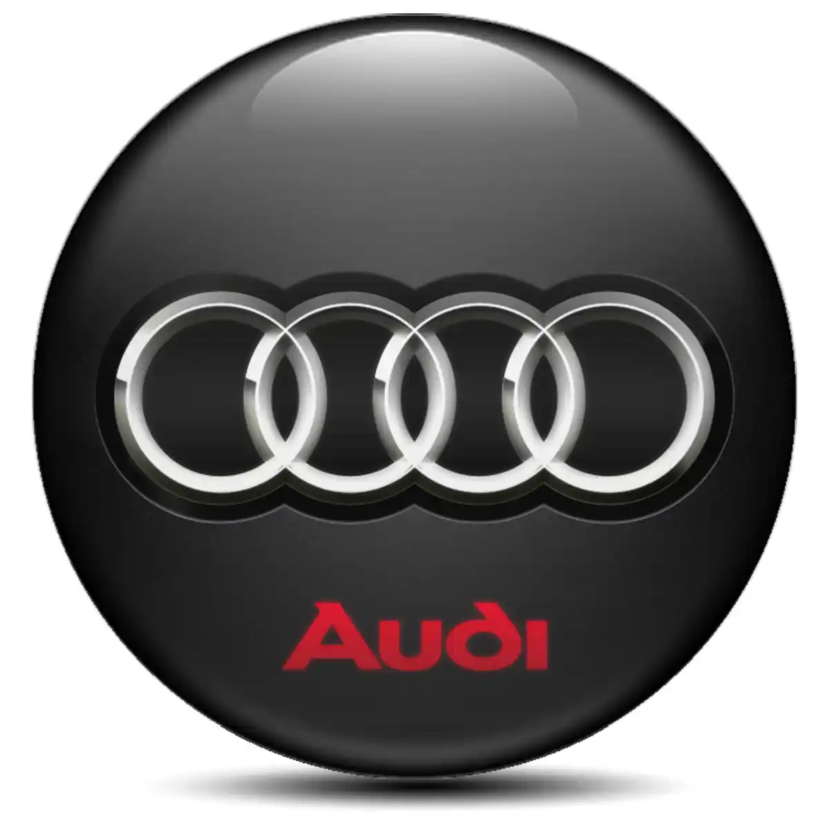 Audi Emblem Badge Self-Adhesive Premium Edition