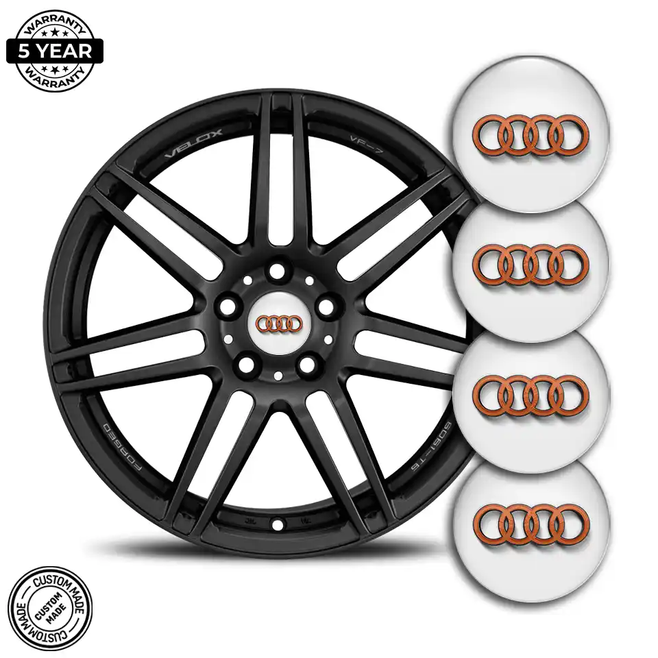Audi Emblem Badge Self-Adhesive Tuning Car
