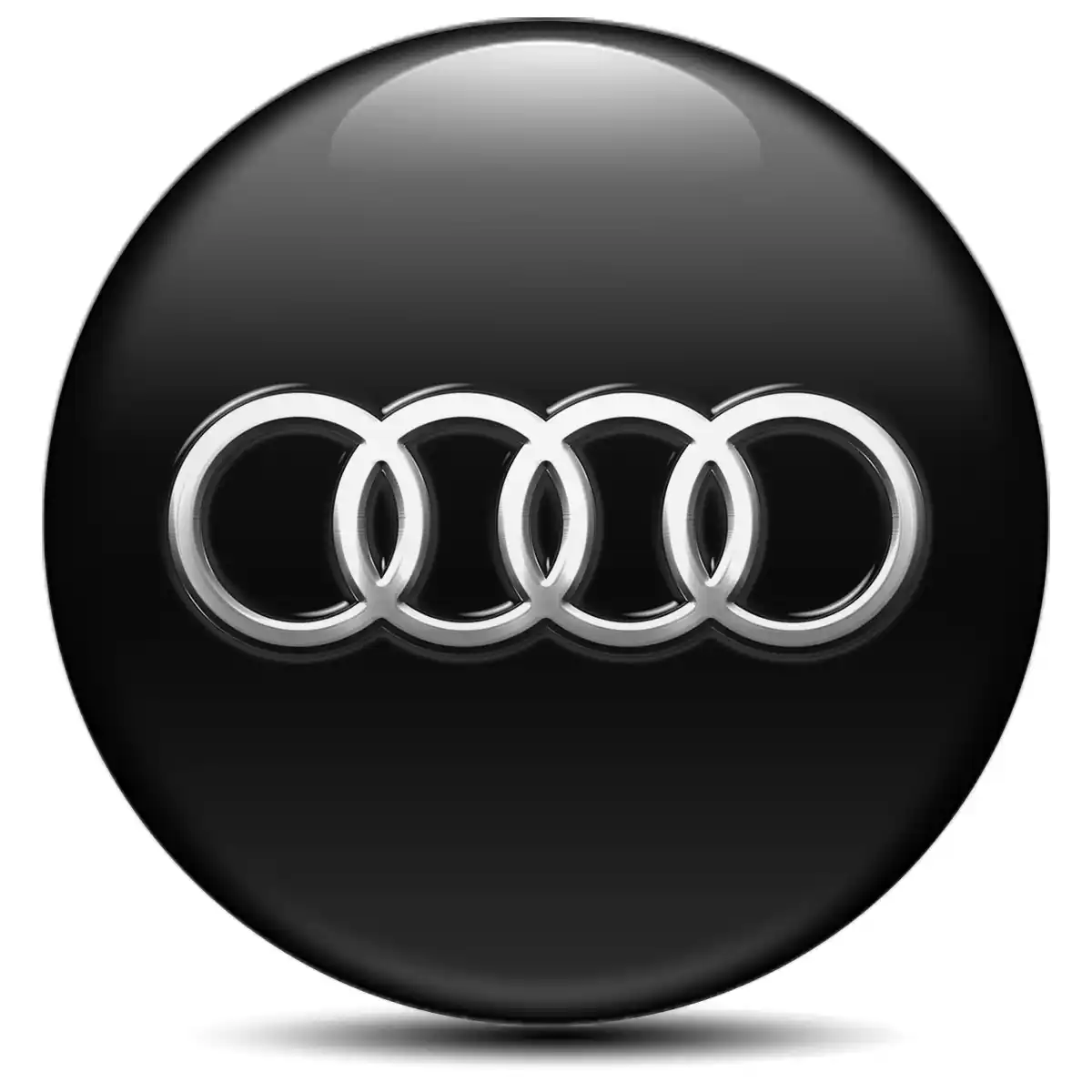Audi Emblem Center Hub Cap Self-Adhesive Tuning Car