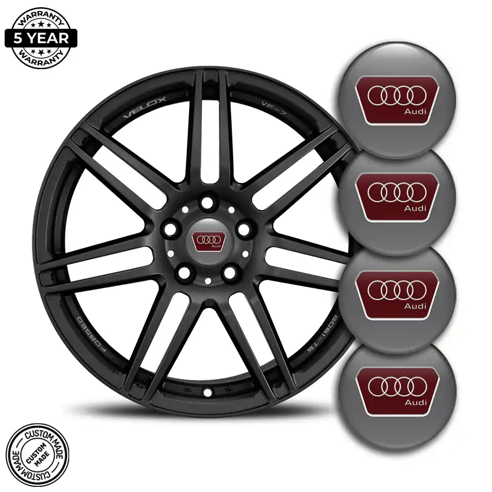 Audi Emblem Center Hup Cap Branded Edition