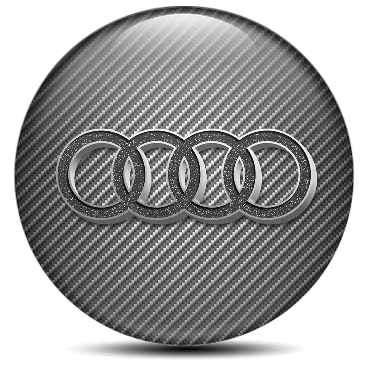 Audi Emblem Center Hup Cap Premium Resin