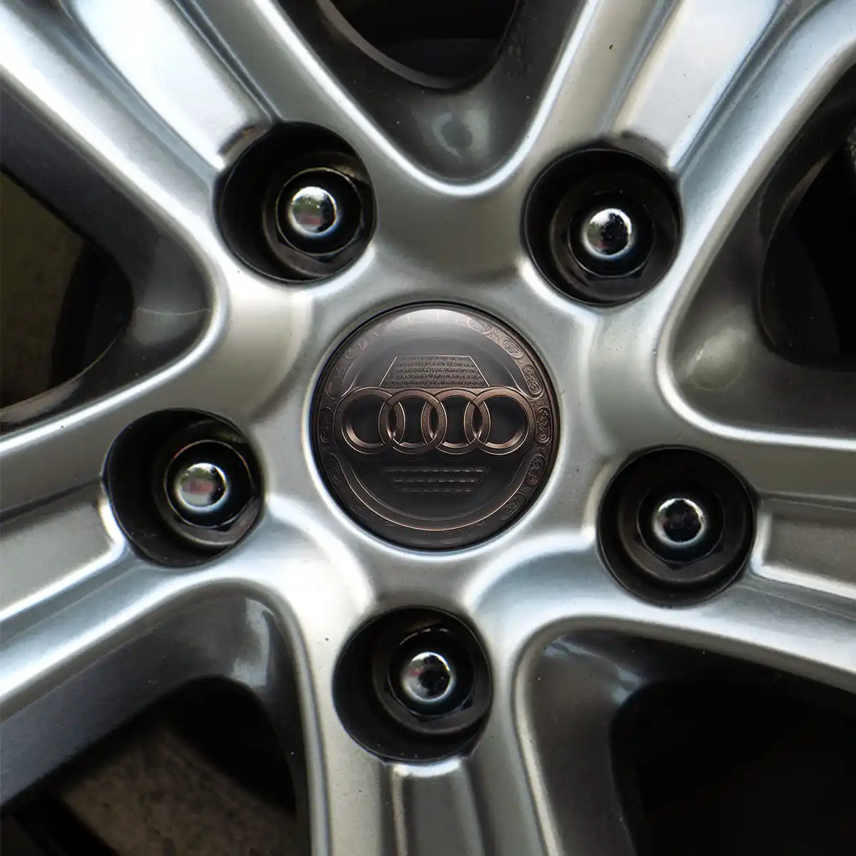 Audi Emblem Center Hup Cap Vortex Limited