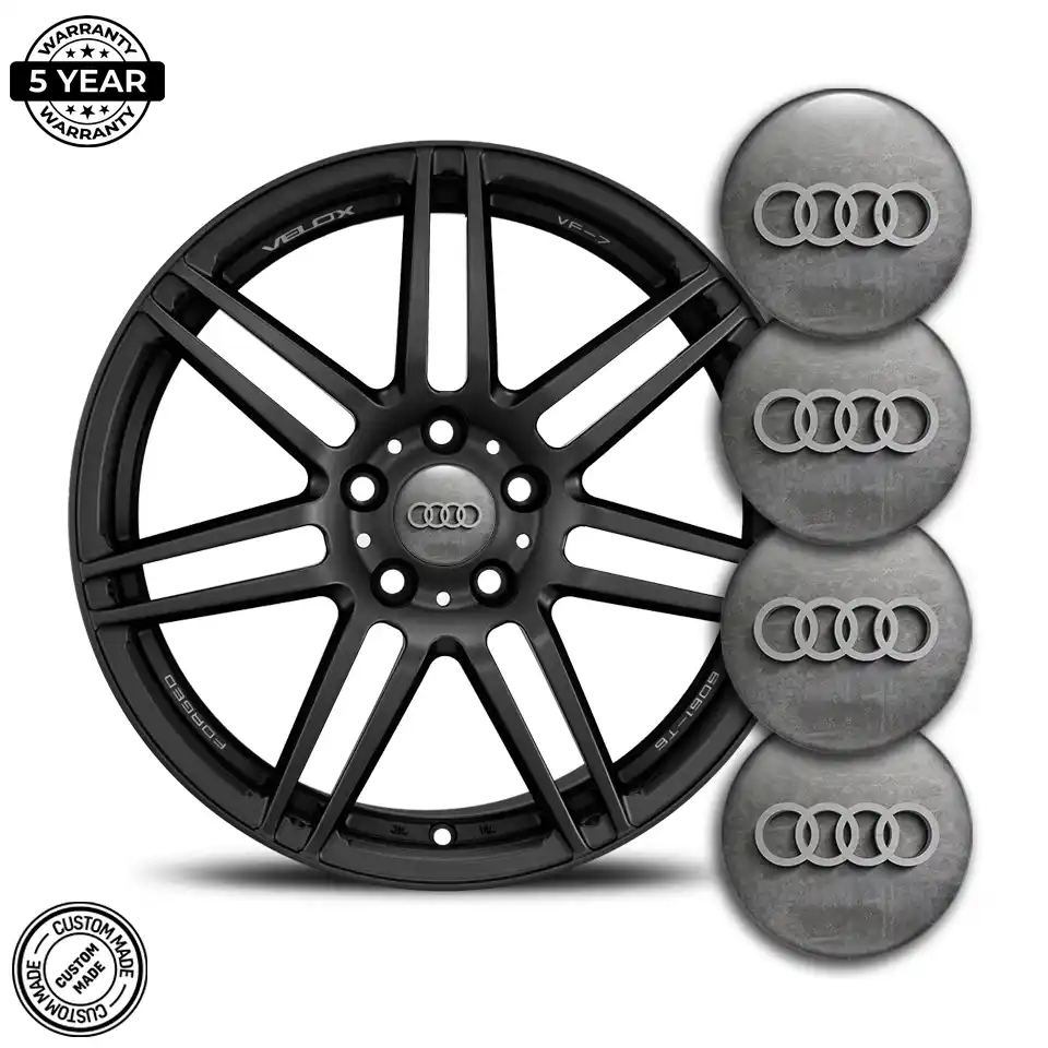 Audi Emblem Epoxy Self-Adhesive Branded Edition