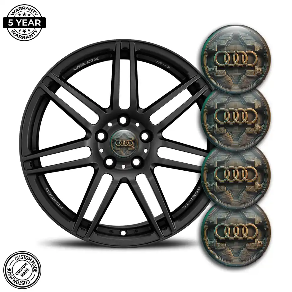 Audi Emblem Epoxy Self-Adhesive Limited Edition