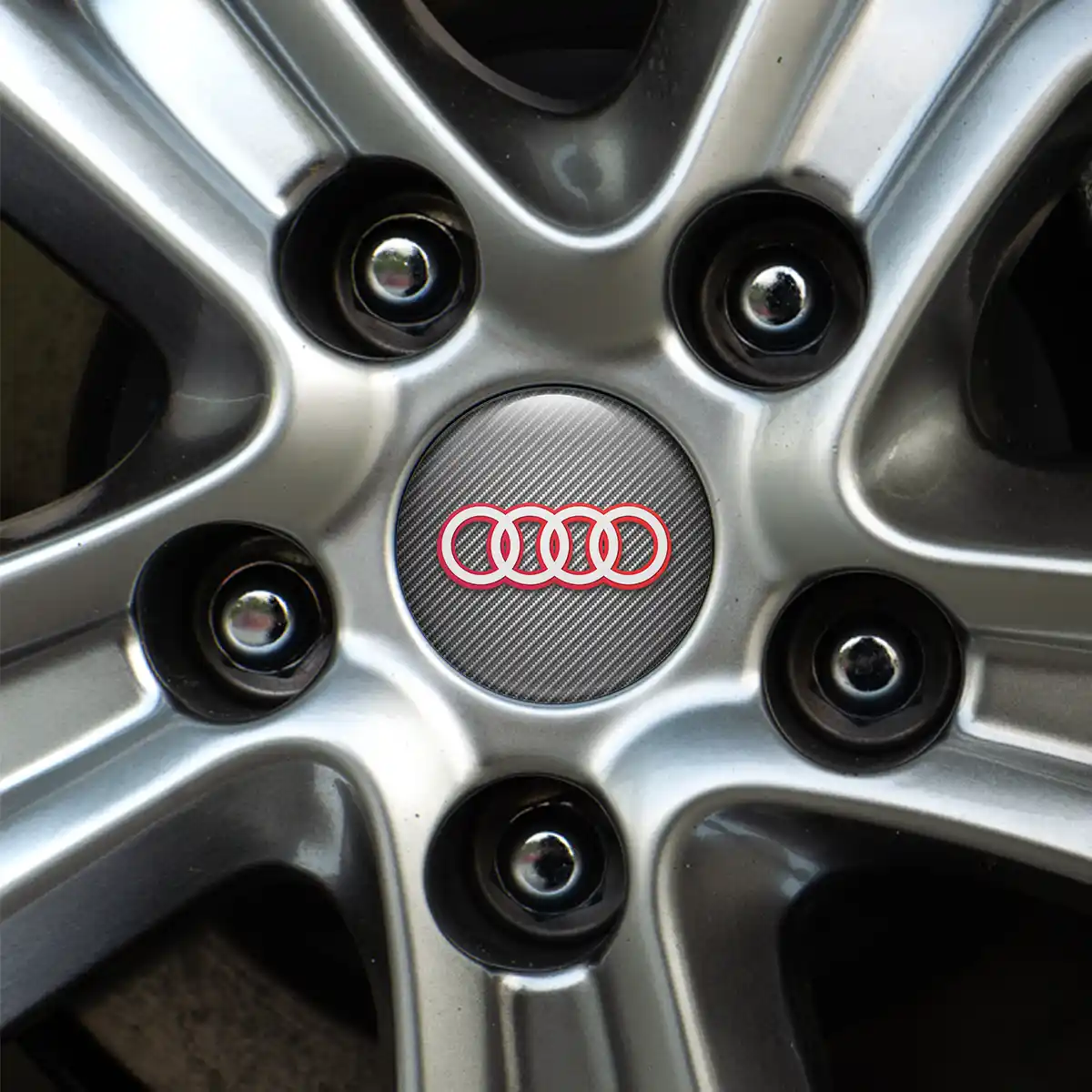 Audi Emblem Epoxy Self-Adhesive Premium Edition