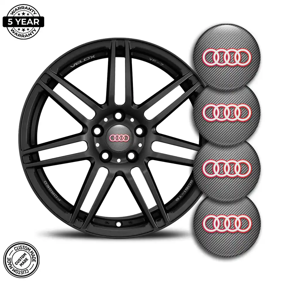 Audi Emblem Epoxy Self-Adhesive Premium Edition