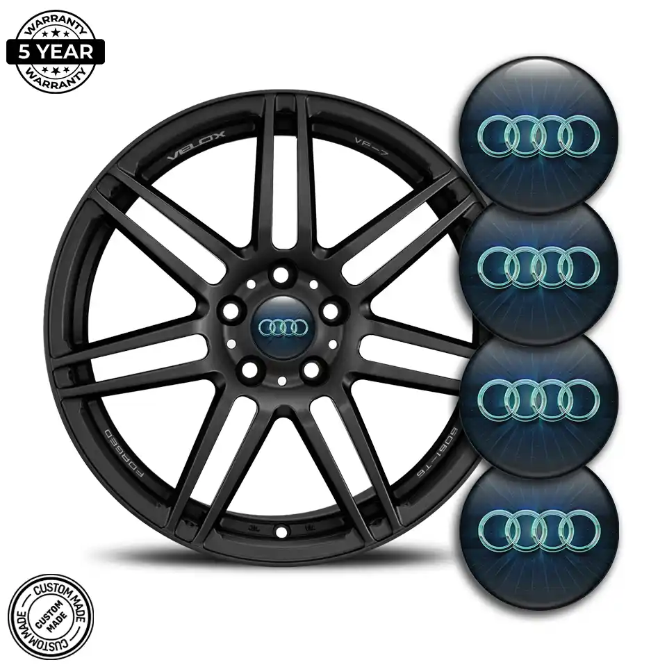 Audi Emblem Wheel Center Caps Limited Edition