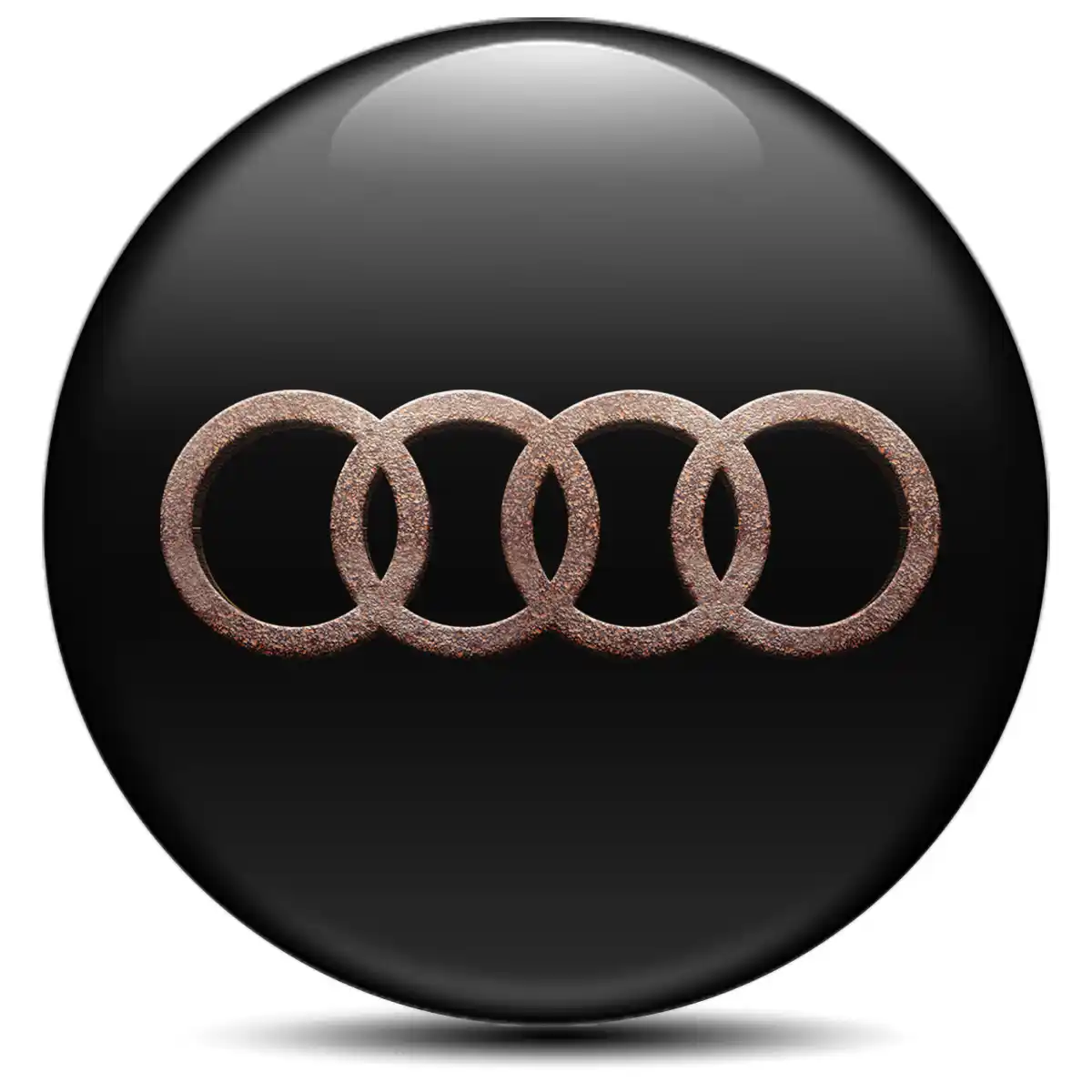 Audi Epoxy Sticker High Quality
